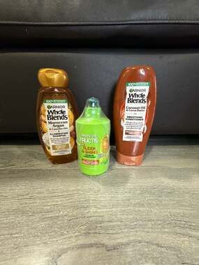Garnier Hair Care Lot of 3 Whole Blends and Fructis